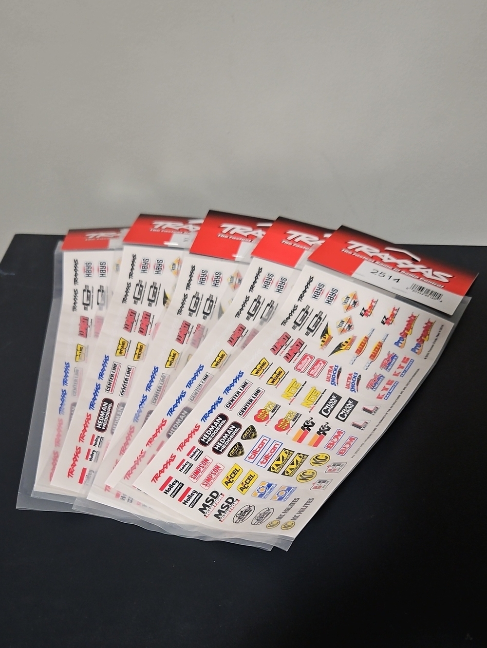 Traxxas RC Truck Car Racing Decal 1:10 Sticker Sheets 2514 - Multipack